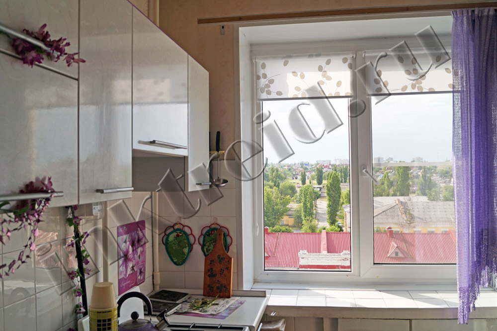 Рулонные шторы на кухню от Одежды для окон в Волгограде, под размеры и интерьер на заказ
