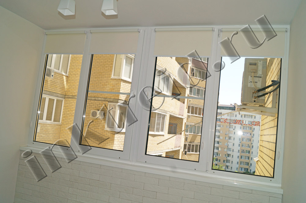 Рулонные шторы на пластиковые окна в Волгограде под размеры
